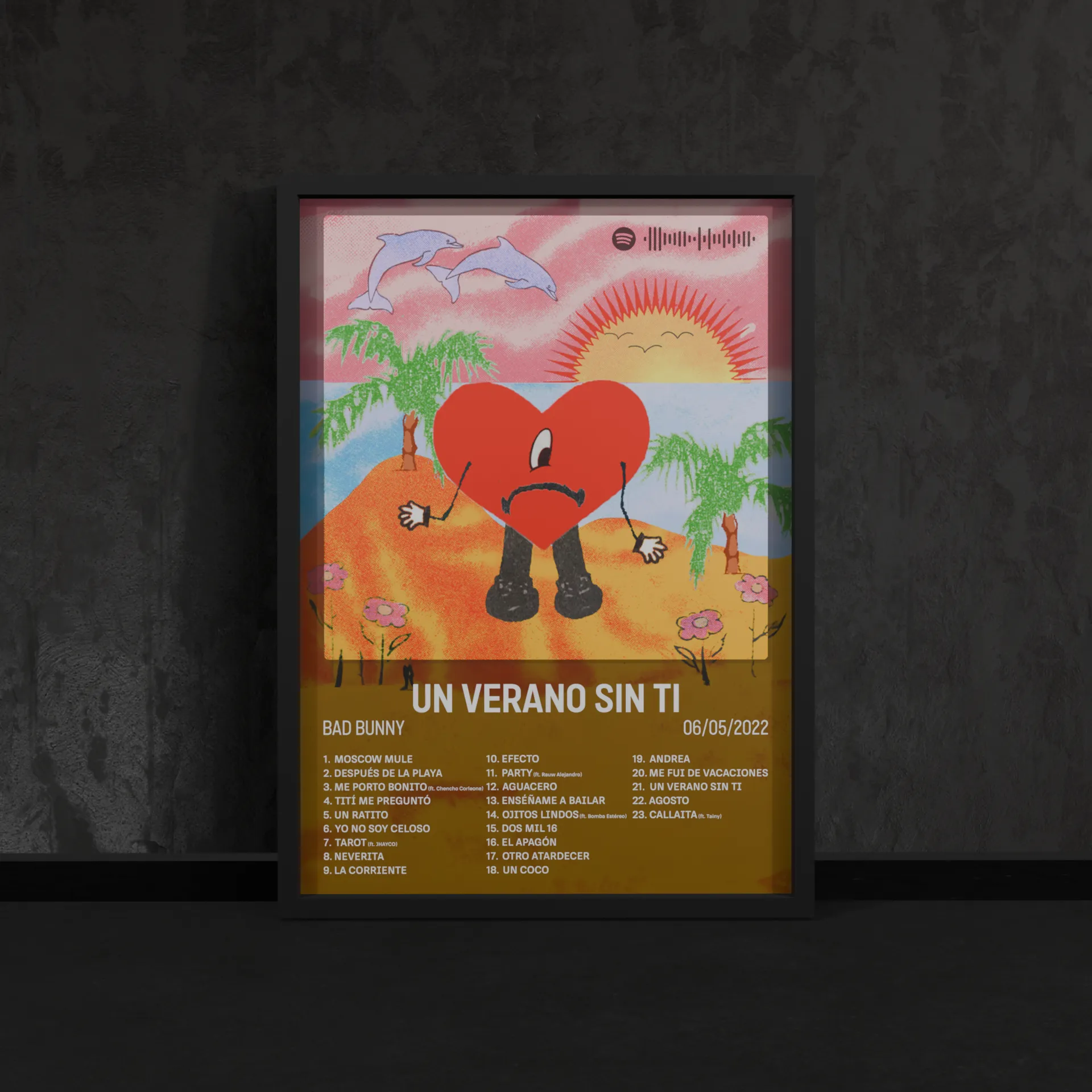 Portada del póster Un Verano Sin Ti de Bad Bunny