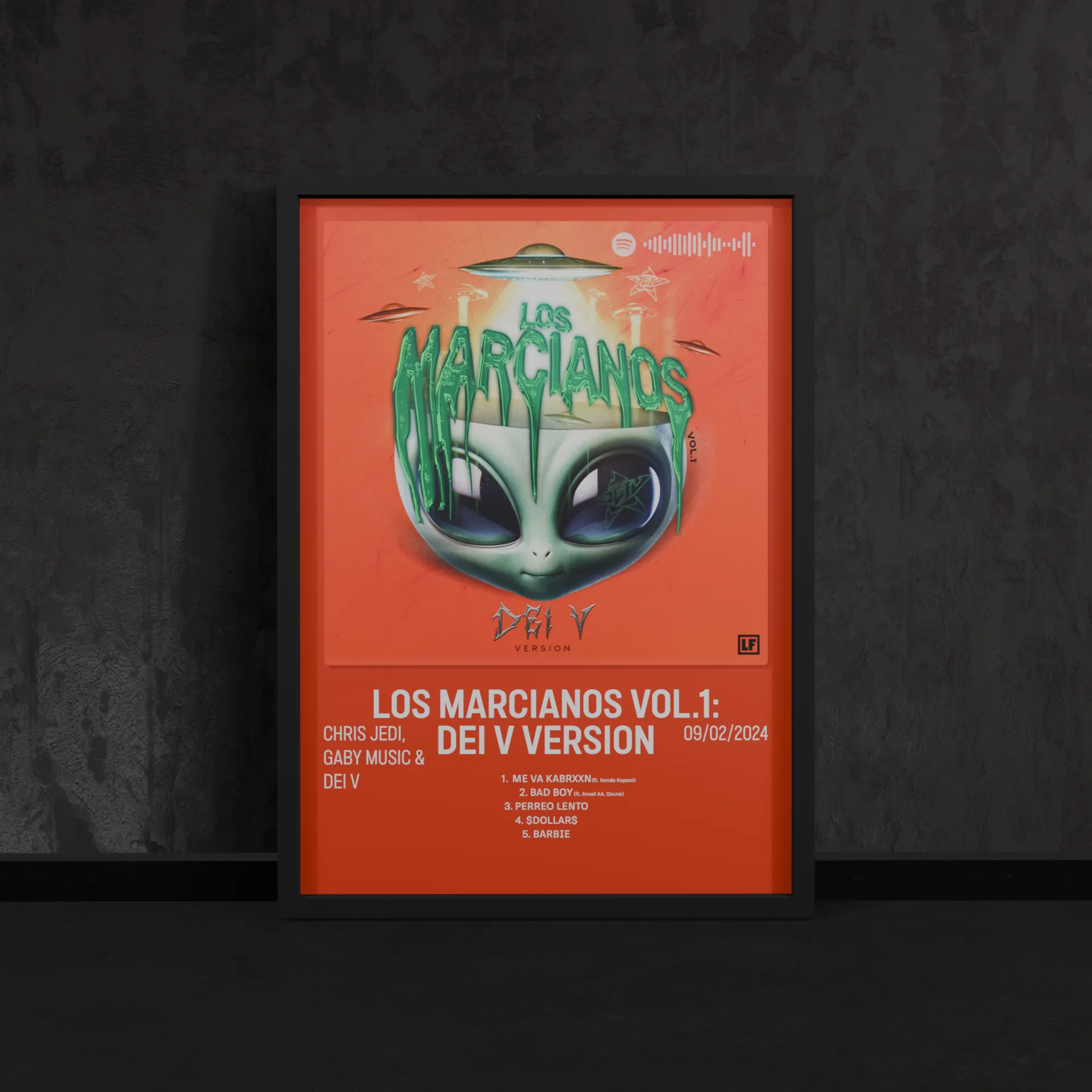 Portada del póster Los Marcianos de Dei V