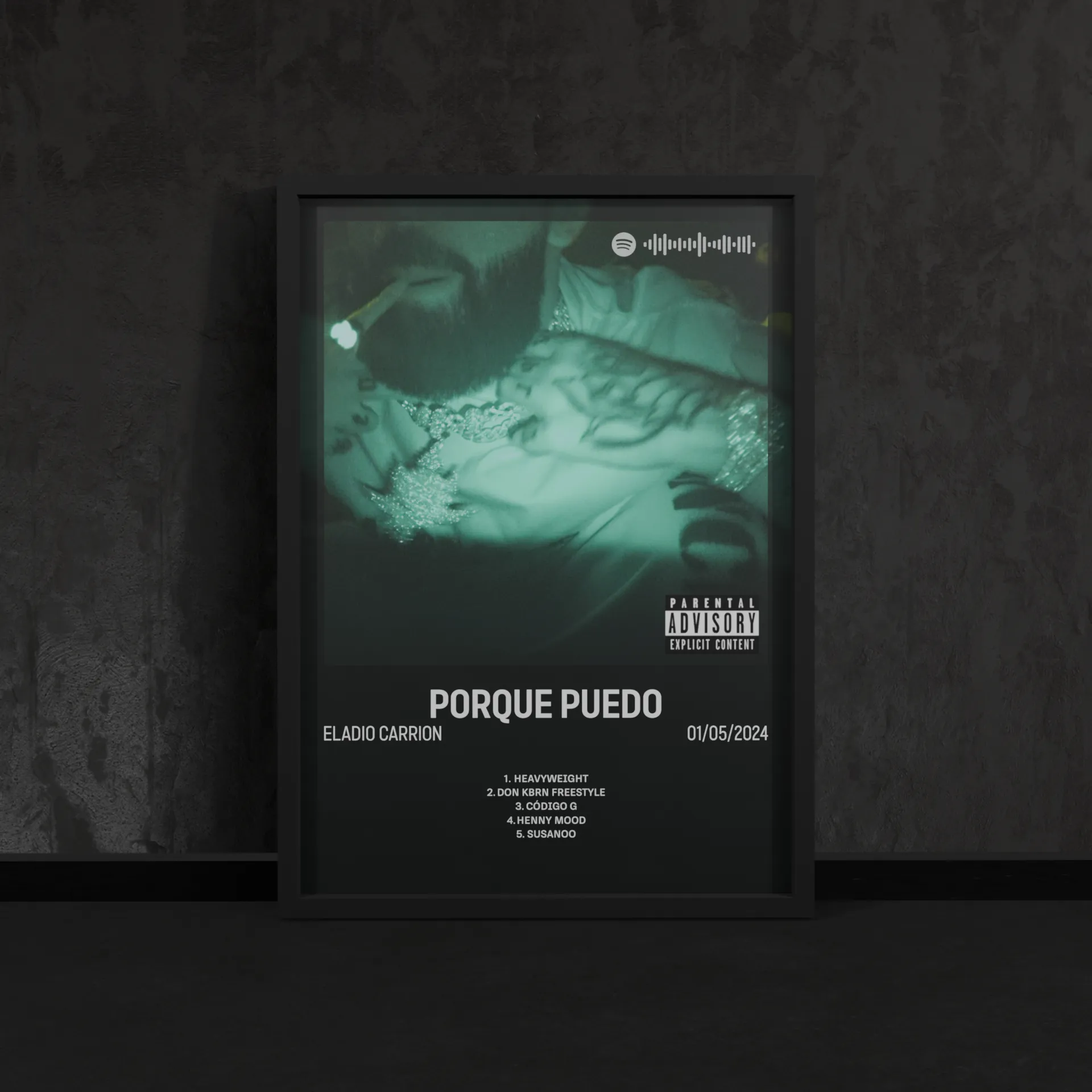 Portada del póster Porque Puedo de Eladio Carrion