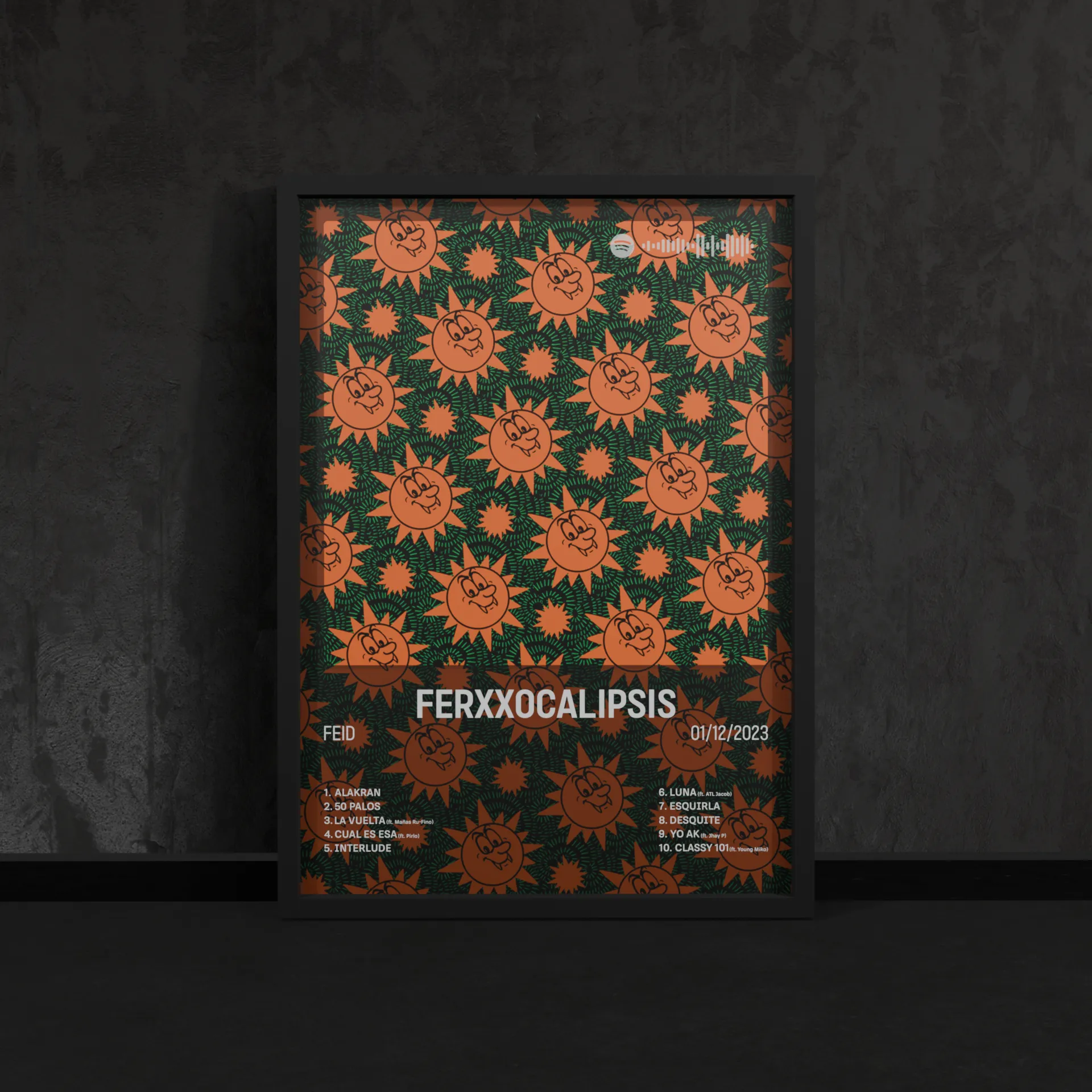 Portada del póster Ferxxocalipsis de Feid