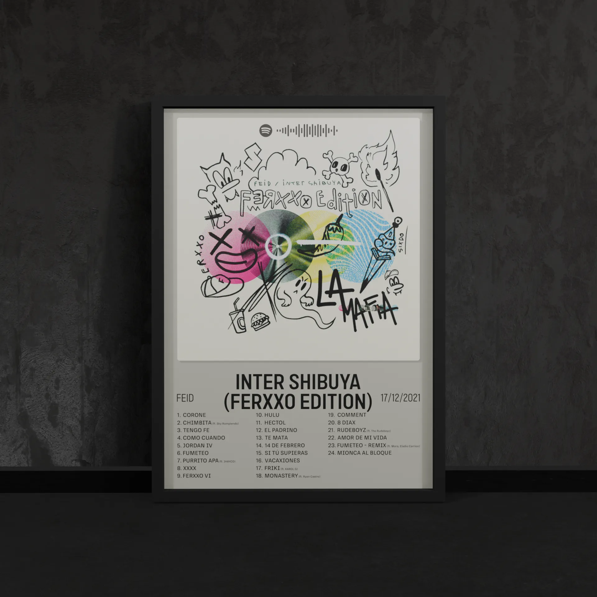Portada del póster Intershibuya Ferxxo Edition de Feid