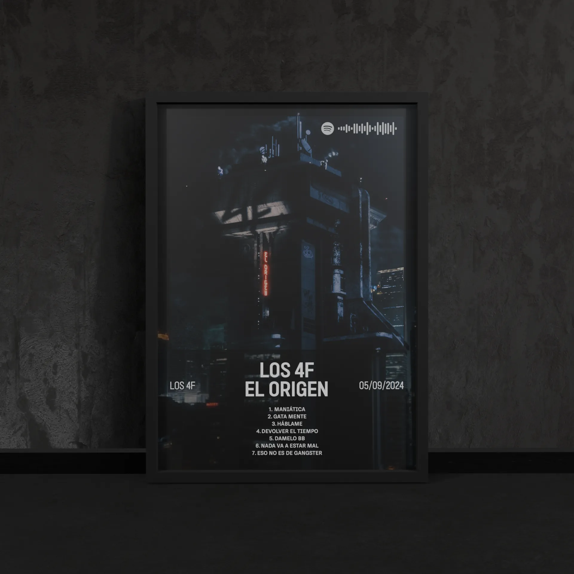 Portada del póster El Origen de Los 4F