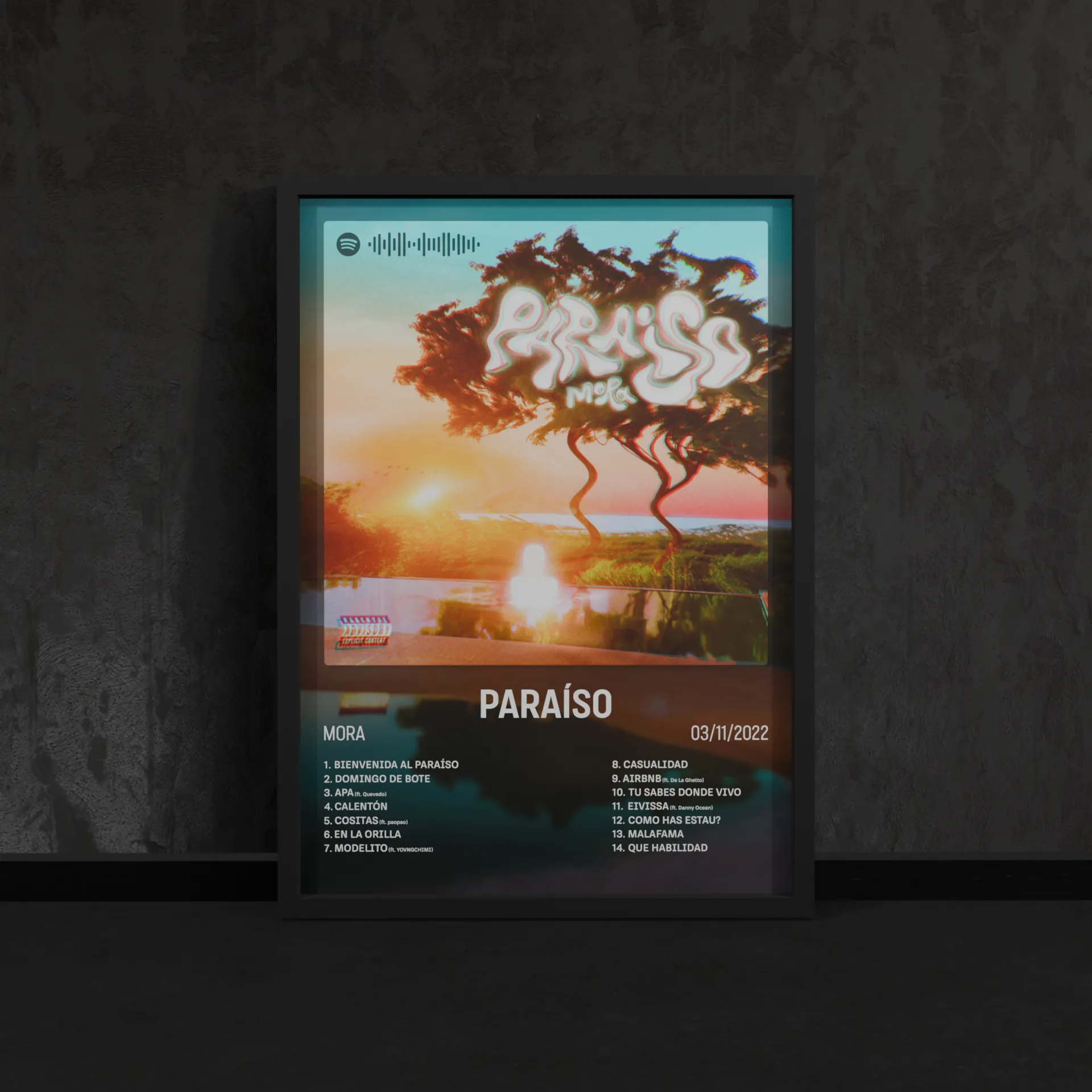 Portada del póster Paraíso de Mora