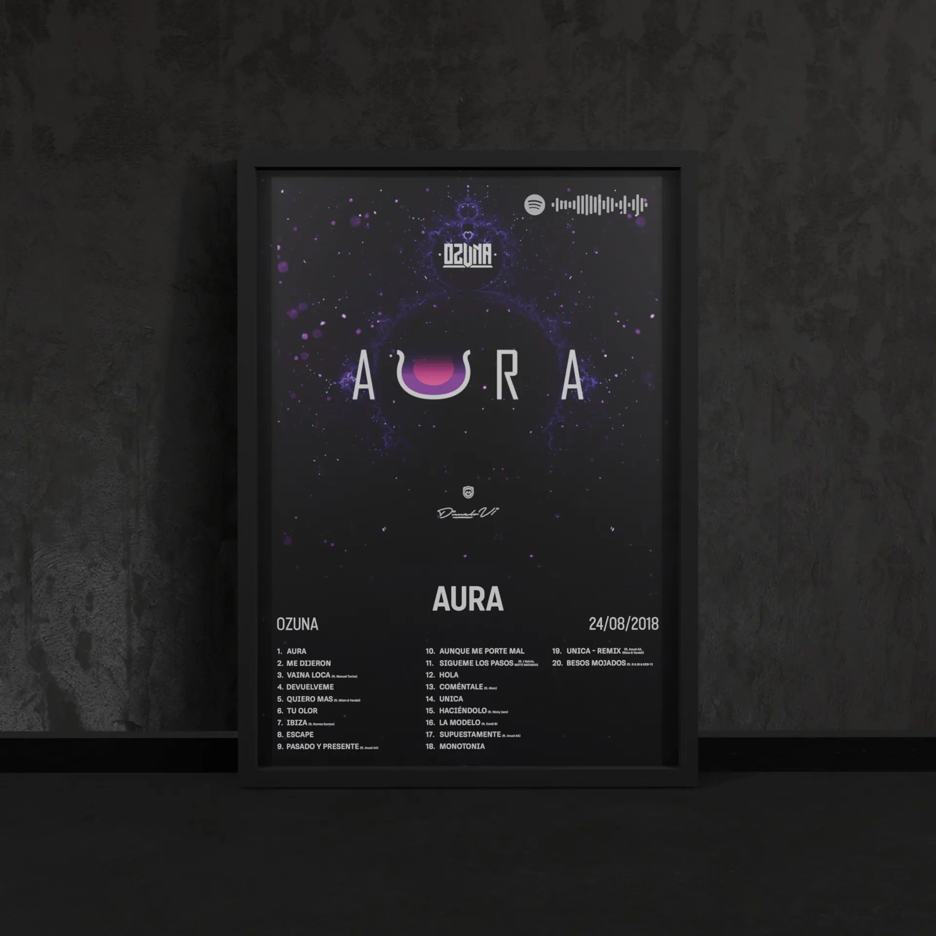 Portada del póster Aura de Ozuna