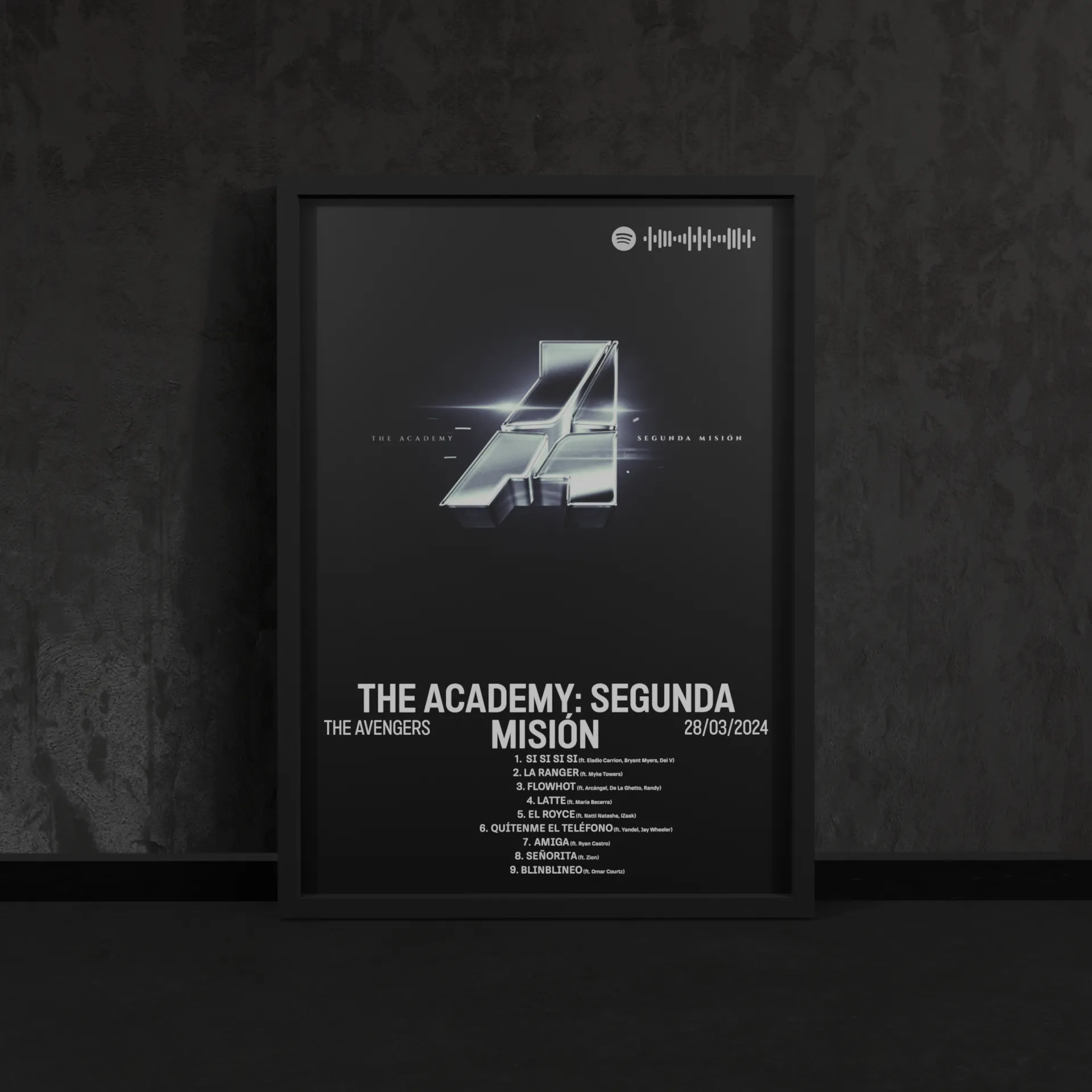 Portada del póster The Academy Segunda Misión de The Avengers